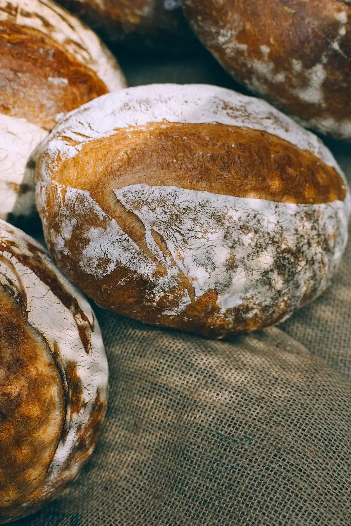 Pain de campagne fariné