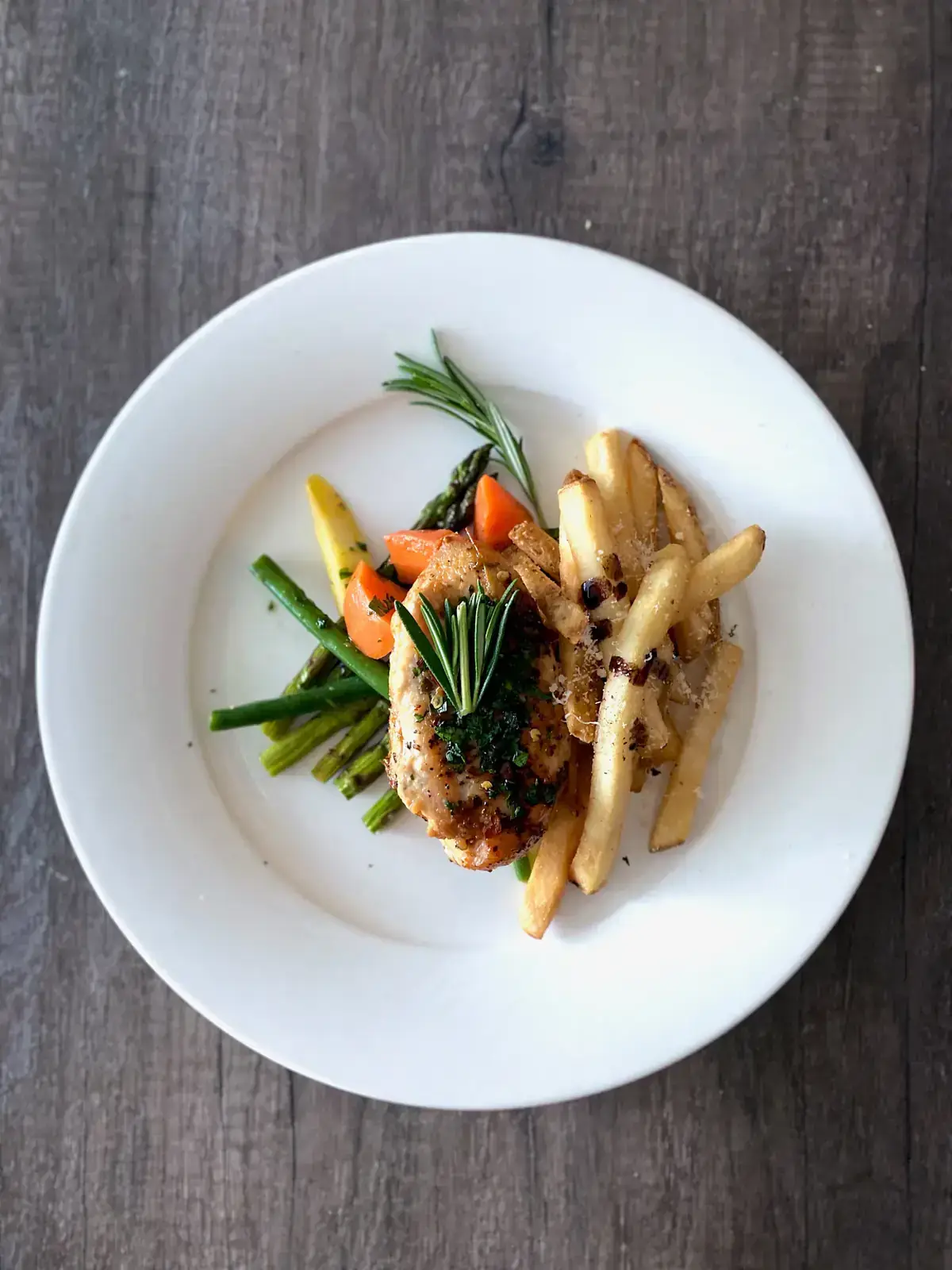 Une assiette de saison